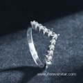 Hot Sale S925 Silver Rings Engagement Band Rings